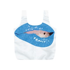 Lips -21 Full Print Recycle Bag (s) by SychEva