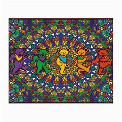 Grateful Dead Pattern Small Glasses Cloth (2 Sides) by Sarkoni