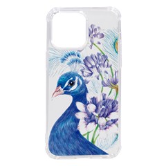 Peacock Iphone 14 Pro Max Tpu Uv Print Case by uniart180623