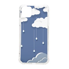 Clouds Rain Paper Raindrops Weather Sky Raining Iphone 11 Pro Max 6 5 Inch Tpu Uv Print Case by uniart180623