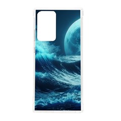 Moonlight High Tide Storm Tsunami Waves Ocean Sea Samsung Galaxy Note 20 Ultra Tpu Uv Case by uniart180623
