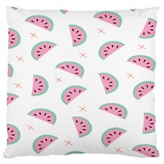 Watermelon Wallpapers  Creative Illustration And Patterns Large Cushion Case (two Sides) by Ket1n9