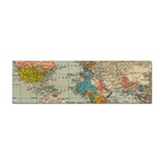 Vintage World Map Sticker (Bumper)
