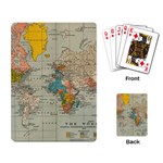 Vintage World Map Playing Cards Single Design (Rectangle)