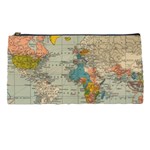 Vintage World Map Pencil Case
