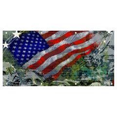 Usa United States Of America Images Independence Day Banner And Sign 8  X 4  by Ket1n9