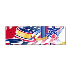 Independence Day United States Of America Sticker Bumper (100 Pack) by Ket1n9
