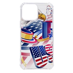 Independence Day United States Of America Iphone 13 Pro Max Tpu Uv Print Case by Ket1n9