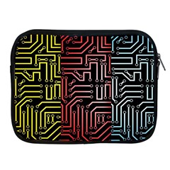 Circuit Board Seamless Patterns Set Apple Ipad 2/3/4 Zipper Cases by Ket1n9