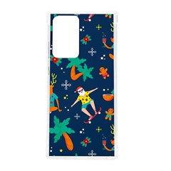 Colorful Funny Christmas Pattern Samsung Galaxy Note 20 Ultra Tpu Uv Case by Ket1n9