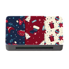 Flat Design Christmas Pattern Collection Art Memory Card Reader With Cf by Ket1n9