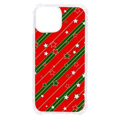 Christmas Paper Star Texture Iphone 13 Mini Tpu Uv Print Case
