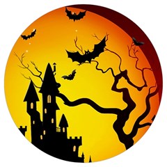 Halloween Night Terrors Round Trivet by Ket1n9
