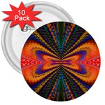 Casanova Abstract Art-colors Cool Druffix Flower Freaky Trippy 3  Buttons (10 pack) 