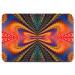 Casanova Abstract Art-colors Cool Druffix Flower Freaky Trippy Large Doormat