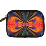 Casanova Abstract Art-colors Cool Druffix Flower Freaky Trippy Digital Camera Leather Case