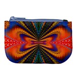 Casanova Abstract Art-colors Cool Druffix Flower Freaky Trippy Large Coin Purse