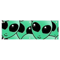 Art Alien Pattern Banner And Sign 6  X 2  by Ket1n9