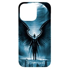 Rising Angel Fantasy Iphone 14 Pro Max Black Uv Print Case by Ket1n9