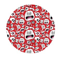 Another Monster Pattern Mini Round Pill Box by Ket1n9