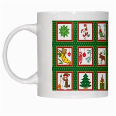 Christmas-paper-christmas-pattern White Mug by Grandong