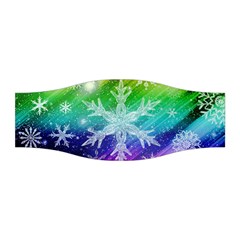 Christmas-snowflake-background Stretchable Headband by Grandong