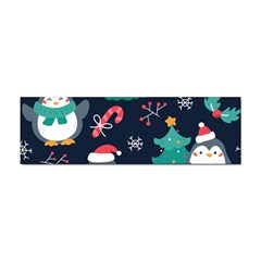 Colorful-funny-christmas-pattern      - Sticker Bumper (10 Pack) by Grandong