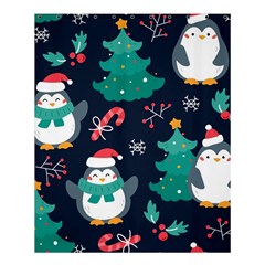 Colorful-funny-christmas-pattern      - Shower Curtain 60  X 72  (medium)  by Grandong