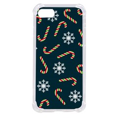 Christmas-seamless-pattern-with-candies-snowflakes Iphone Se by Grandong