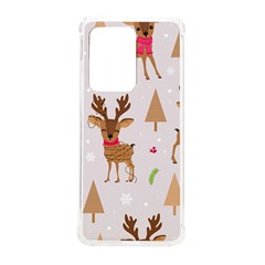 Christmas-seamless-pattern-with-reindeer Samsung Galaxy S20 Ultra 6 9 Inch Tpu Uv Case