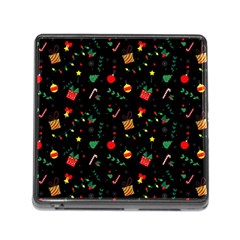 Christmas Paper Stars Pattern Texture Background Colorful Colors Seamless Copy Memory Card Reader (square 5 Slot) by Grandong