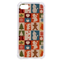 Cute Christmas Seamless Pattern Vector  - Iphone Se by Grandong