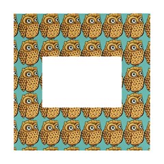 Owl-stars-pattern-background White Box Photo Frame 4  X 6  by Grandong