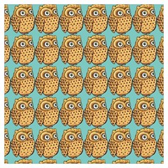 Owl-pattern-background Lightweight Scarf  by Grandong