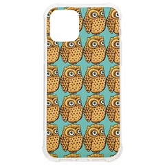 Owl-pattern-background Iphone 12/12 Pro Tpu Uv Print Case by Grandong