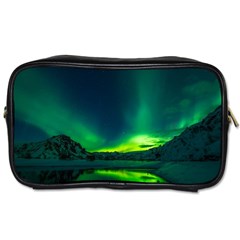 Iceland Aurora Borealis Toiletries Bag (two Sides) by Grandong