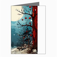Christmas Frame Border Greeting Cards (pkg Of 8) by Vaneshop