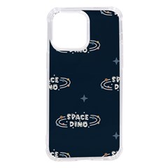 Space Dino Art Pattern Design Wallpaper Background Iphone 14 Pro Max Tpu Uv Print Case by Vaneshop