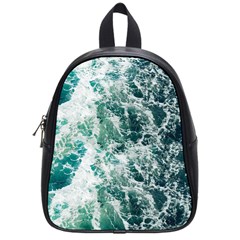 Blue Ocean Waves School Bag (small) by Jack14