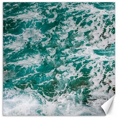 Blue Ocean Waves 2 Canvas 12  X 12  by Jack14