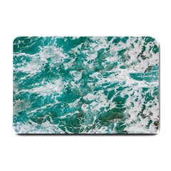 Blue Ocean Waves 2 Small Doormat by Jack14
