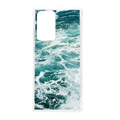 Blue Crashing Ocean Wave Samsung Galaxy Note 20 Ultra Tpu Uv Case by Jack14