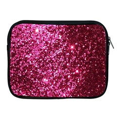 Pink Glitter Apple Ipad 2/3/4 Zipper Cases by Amaryn4rt