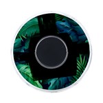 Tropical Green Leaves Background On-the-Go Memory Card Reader