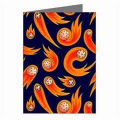 Space Patterns Pattern Greeting Cards (pkg Of 8) by Amaryn4rt