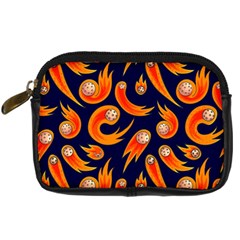 Space Patterns Pattern Digital Camera Leather Case by Amaryn4rt