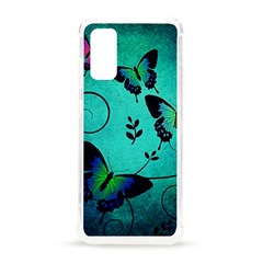 Texture Butterflies Background Samsung Galaxy S20 6 2 Inch Tpu Uv Case by Amaryn4rt