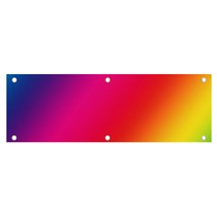 Rainbow Colors Banner And Sign 6  X 2  by Amaryn4rt