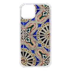 Ceramic-portugal-tiles-wall- Iphone 14 Tpu Uv Print Case by Amaryn4rt