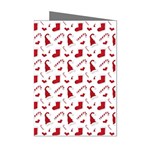 Christmas Template Advent Cap Mini Greeting Cards (Pkg of 8)
